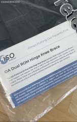 ISO Preferred Universal KN209 OA Dual ROM Hinge Knee Brace – L1832/L1833