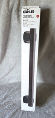 KOHLER Rubicon 16 in. Grab Bar in Matte Black