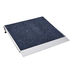 Uimoso Aluminum Threshold Ramp for Doorways, 36″ x 36″ Platform 700 lbs Load