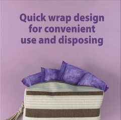 Women’s Incontinence Pads for Bladder Leakage, Moderate Absorbency Long Length,