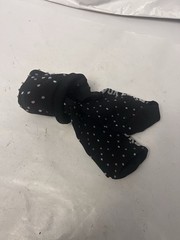 compression socks unk size unbranded black with multicolor polka dots