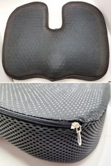 Cooling Gel Memory Foam Orthopedic Seat Cushion With Washable Mesh Cover