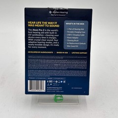 New Atom Pro 2 Over-The-Counter (OTC) Hearing Aid