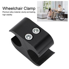 Durable Wheelchair Clamp For Umbrella Stand Use Alloy Material Easy To Use