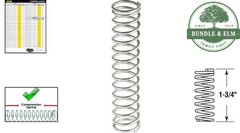 Corrosion Resistant Compression Springs for Indoor and Outdoor Applications