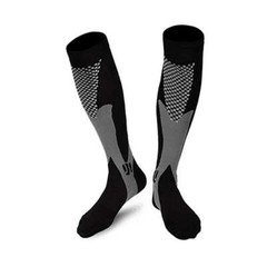 3 pair Athletic Compression Socks, Support for Running, Cycling, and Sports