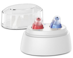 NEW AND SEALED K&F ZF-M609 Red Blue Rechargeable Hearing Aids