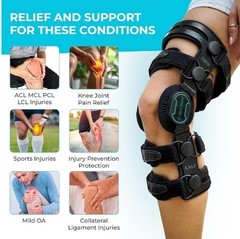 Z one Knee Brace for Osteoarthritis & Arthritis Knee Pain Relief S4