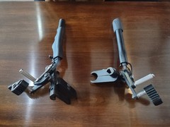 Sunrise Medical Quickie 2 Manual Wheelchair Hand Locking Brakes SET w/ Mounts