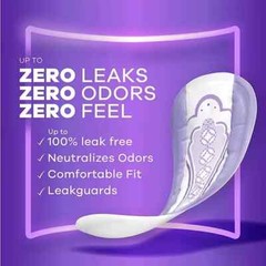 Always Discreet Adult Incontinence & Postpartum Liners for Women, Size 2. 132ct