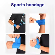 10PCS Self Adhesive Athletic Tape Elastic Bandage Sports Wrap 2.5 5 10cm