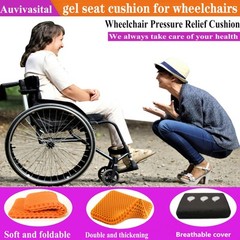 Plus Size Gel Seat Cushion for Long Sitting, Extra Large and Thick, Seat Cush…