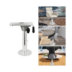 Adjustable Boat Seat Pedestal Height Locking Bases with Slide and Swivel for …