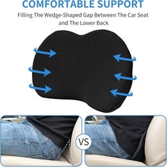 Car Seat Cushion for Car Seat Driver- Memory Foam Car Seat Cushions for Drivi…