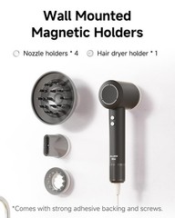Pluzz Professional Hair Dryer Diffuser For Curly Hair 400M Negative Ionic Blow