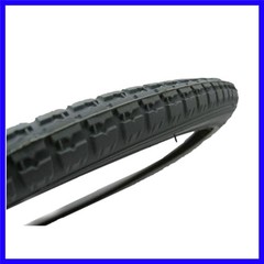 Wheelchair Tire, Pneumatic, Light Grey Tread, 24″ x 1-3/8″,