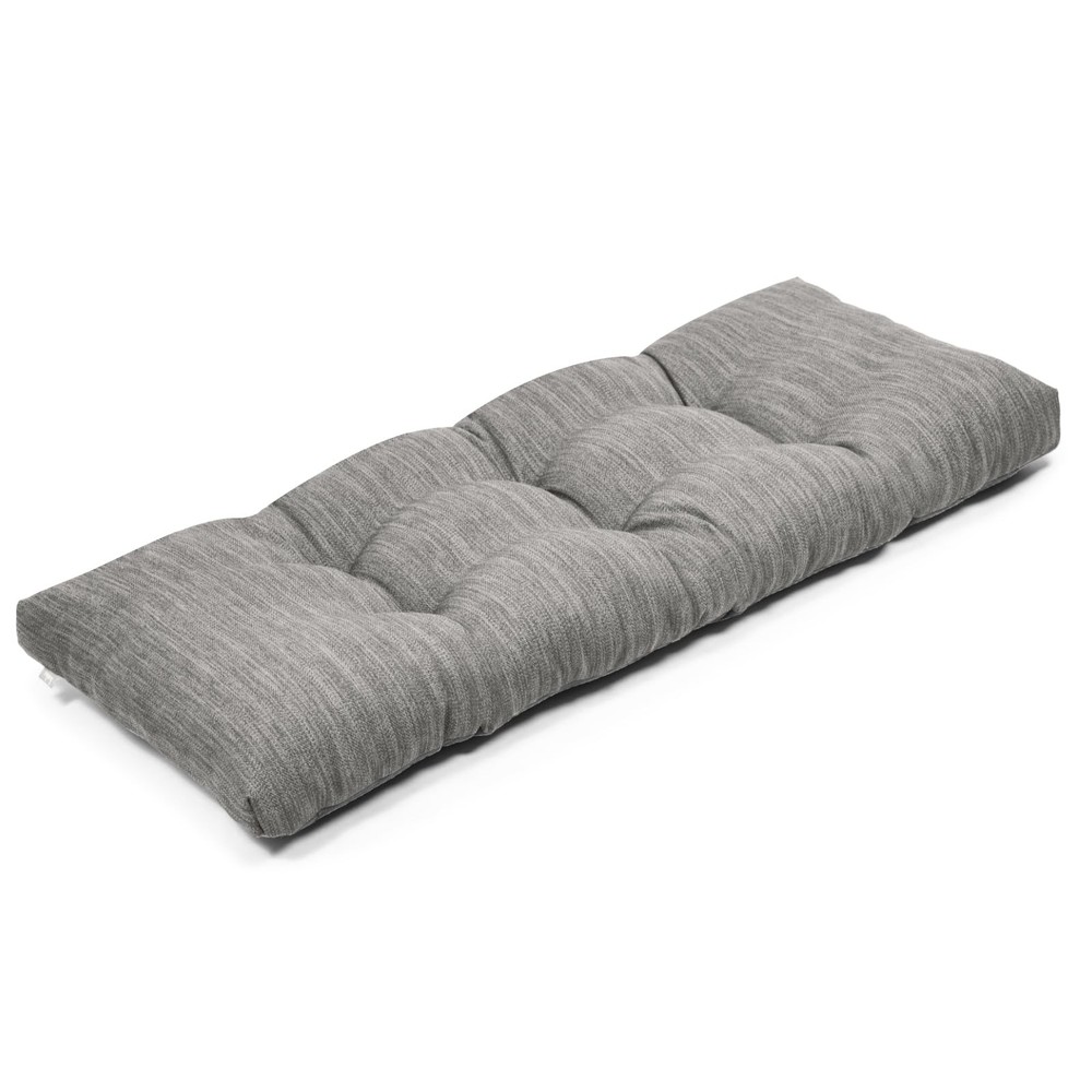 baibu 40 Inch Classic Solid Color Bench 40x15x3 (Pack of 1), Grey