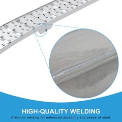 2PCS 7.5FT Heavy Duty Aluminum Loading Ramp for Pickup Truck Bed 1500LB Capacity
