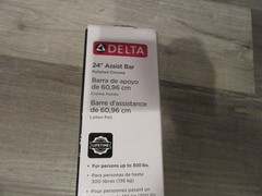 24″ Delta Chrome Assist Bar for Bathroom or other Location New in Box and NICE!