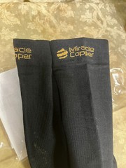 Miracle Copper Socks (Deluxe Firm) by Ontel (Large/Extra Large 6 Pairs)