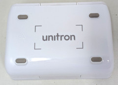 Unitron White ABS Plastic Hard Travel Protection Replacement Hearing Aids Case