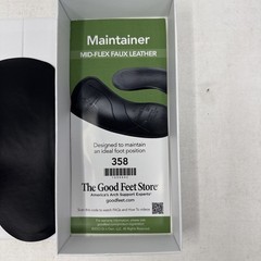 The Good Feet Store Maintainer Mid-flex 358 Arch Support Faux Leather