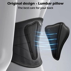 Back Brace Lower Back Pain Sciatica Lumbar Support Belt Herniated Disc Pad