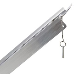 7Ft Portable Aluminum Non Skid Wheelchair Ramp Foldable Mobility 600 Pound