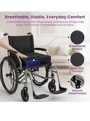 ProActive Inflatable Wheelchair Seat Air Cushion – 20″x18″x4” – High Profile –