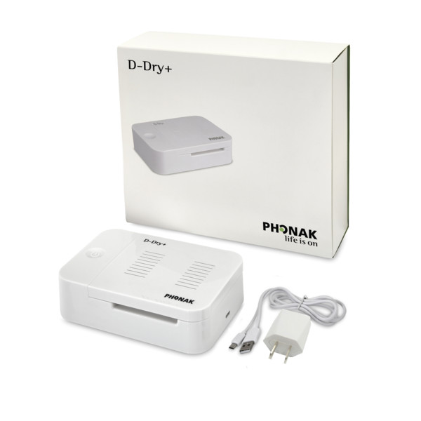 Phonak Cedis D-Dry+ Hearing Aid Dehumidifier **USA SELLER** Dryer