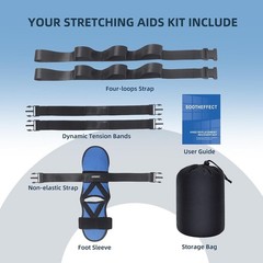 Versatile Knee Rehabilitation Equipment with Dynamic Bands for Pain Relief