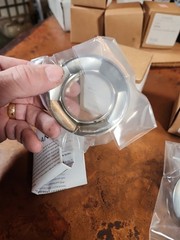 Set Of 2 Ginger Decorative Ring for Empire Grab Bars Satin Nickel – 0672/SN