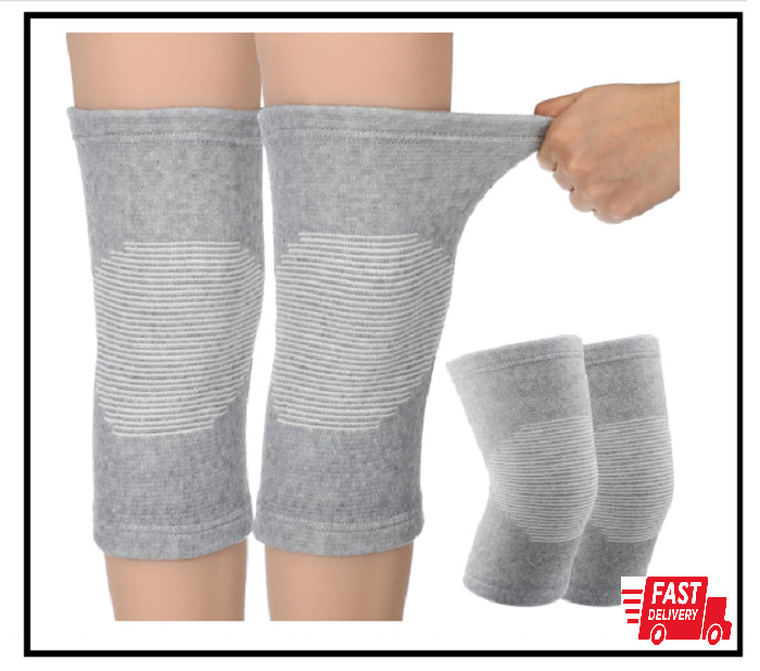 Bamboo Knee Sleeve Elastic Compression Knee Brace Breathable Knee Pads Leg Slee