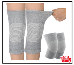 Bamboo Knee Sleeve Elastic Compression Knee Brace Breathable Knee Pads Leg Slee