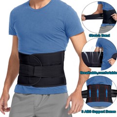 Adjustable Lumbar Support Lower Waist Back Belt Brace Pain Relief Men and Women