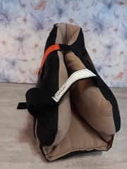 PRIMO HEEL CHECK OFFLOADING HEEL PROTECTOR BOOT BAB1000 Black Khaki Standard