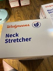 Walgreens Neck Stretcher Portable Reusable Adjustable Strap (pack of 3) All New