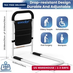 Bed Rails for Elderly Adults Safety – ASTM F3186-17 Certified, 350 lbs Heavy-Dut
