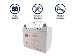 NP12-35Ah (2Pcs) T6 12V 35Ah AGM SLA Battery For Electric Wheelchair Scooter