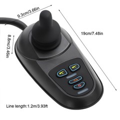5 Gears Electric Wheelchair Joystick Controller DC 24V Universal 4 Key IPX3