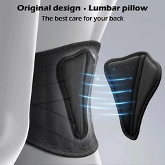 Adjustable Lower Back Brace Lumbar Support Waist Belt Men Women Back Pain Relief