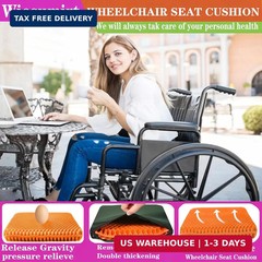 Plus Size Gel Seat Cushion for Long Sitting, Extra Large and Thick, Seat Cushion