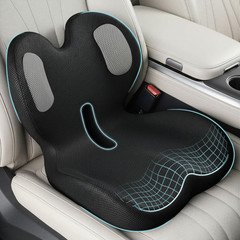 Memory Foam Trucker Seat Cushion w/ Lumbar Support for Driving Back Pain – US