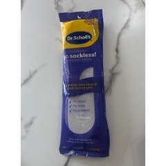 Dr Scholls Go Sockless Cushioning Insoles 3 Pairs Mens 7-13 Womens 5-10 New
