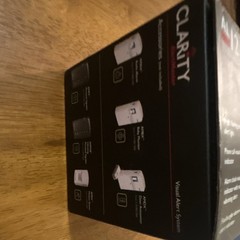 Clarity AlertMaster AL12 Visual Alert System w/ User Guide, Alarm Clock