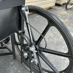 NEW Bari+Max Bariatric Reclining Wheelchair 24”Elevating Leg Rest 15015-24DELR