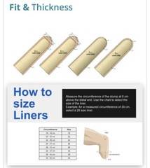 alps general purpose locking liner. size 28. 3mm thickness.