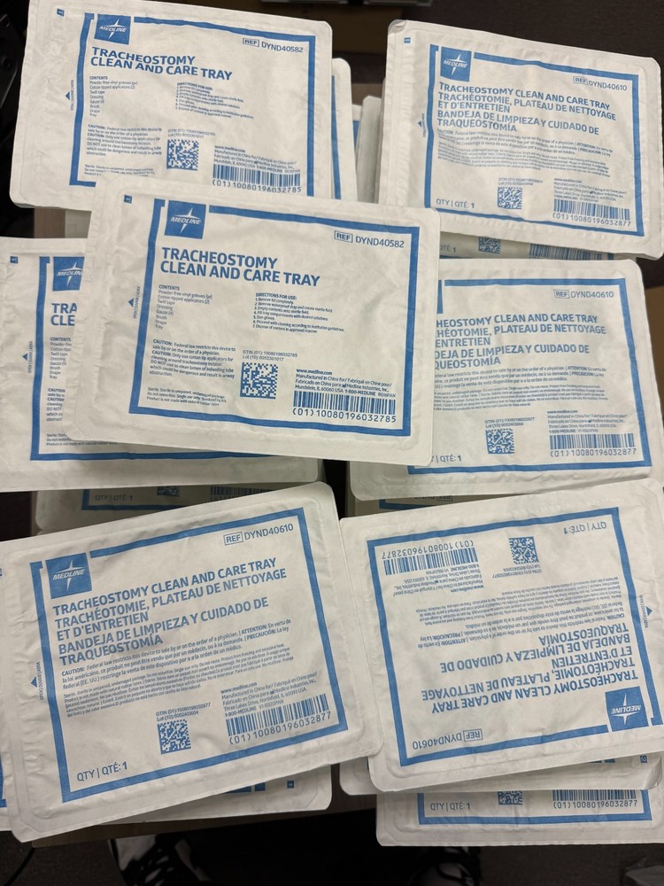 Medline Tracheostomy Clean & care Kit #DYND40610 (Pack of 31) NEW
