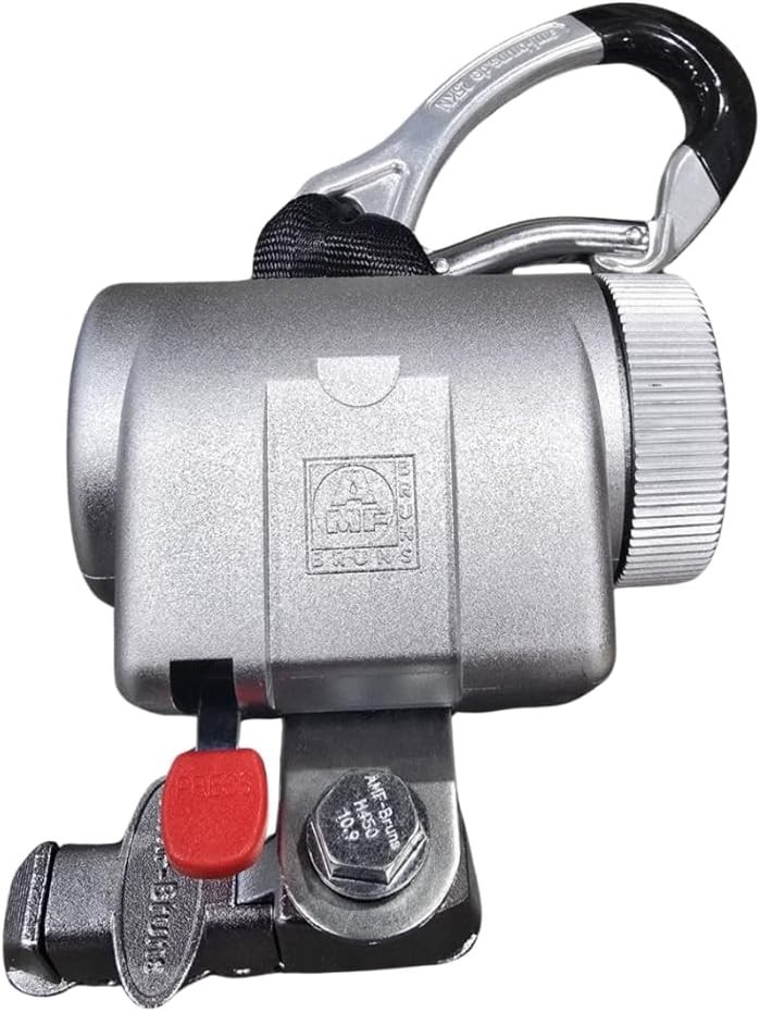 AMF Bruns H450830CL1 PROTEKTOR PlatinumSeries Carabiner L-Track Retractor 160kg