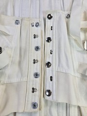 Vintage Freeman 36 Lumbosacral Ivory Orthotic Corset Brace Back Support READ